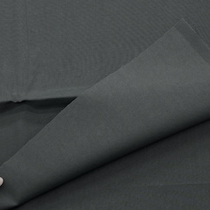 TC622◆2.5m◆L◆ナイロン100%撥水加工オックス生地◆グレー