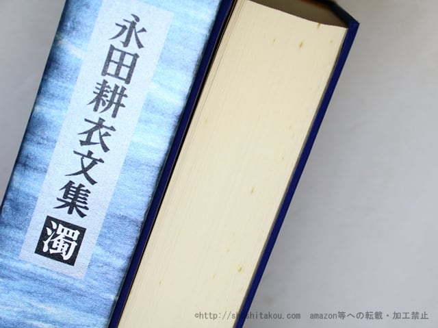⁄ 永田耕衣文集 | 濁 : 永田耕衣 濁(永田耕衣) 槇尾古書店 古本、中古