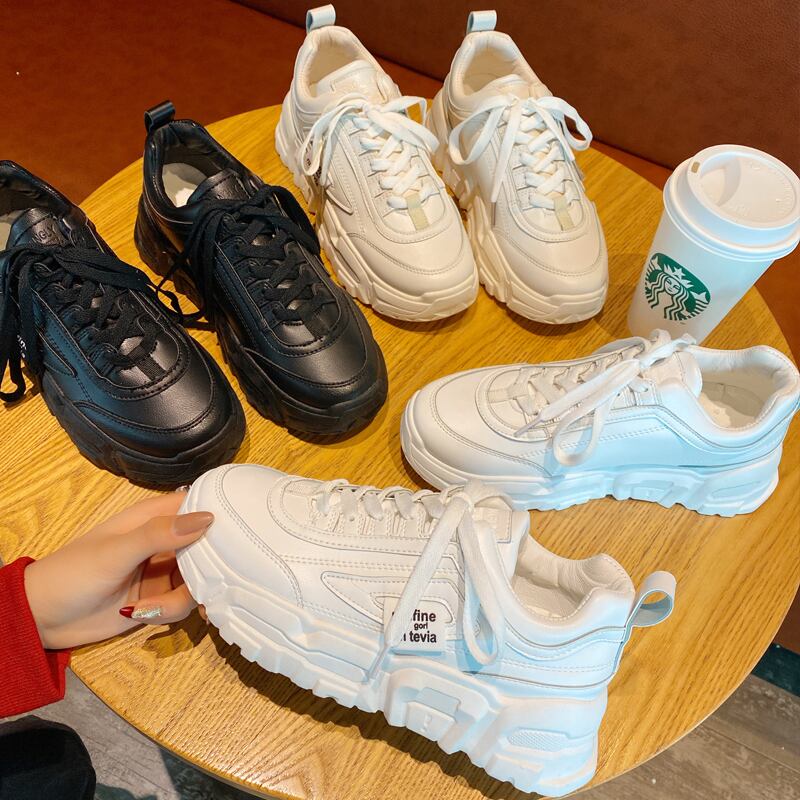 ネットレッドスノットスーパーファイヤーパパシューズ女性インタイド2020新しい女性の靴野生の学生厚い底カジュアルスポーツシューズ 部族の婦人靴9855130