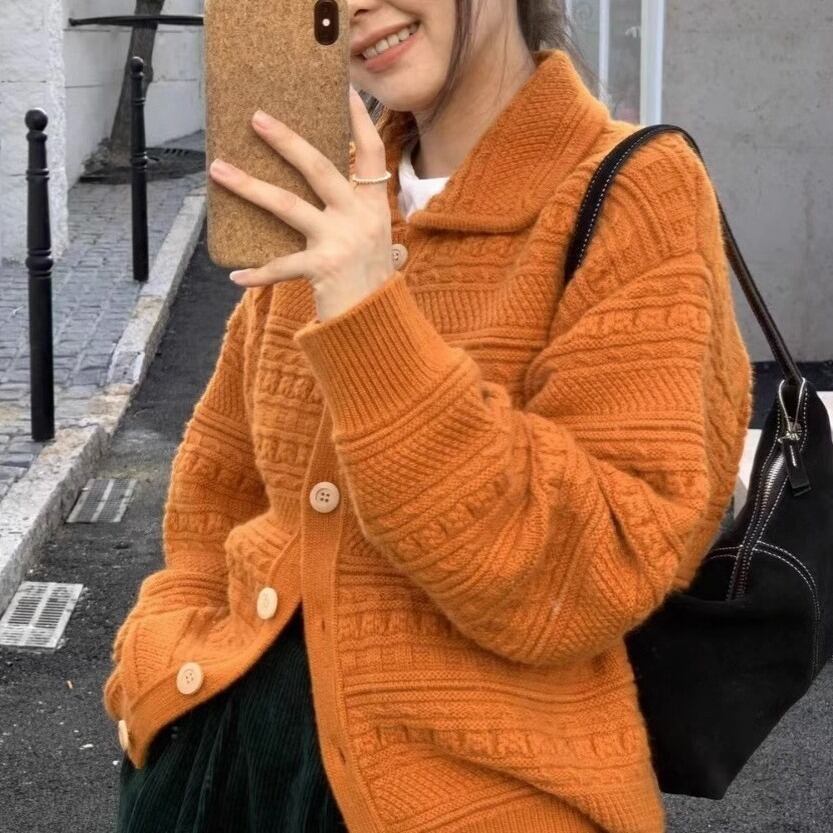 【outer】ニットカーデ M19812