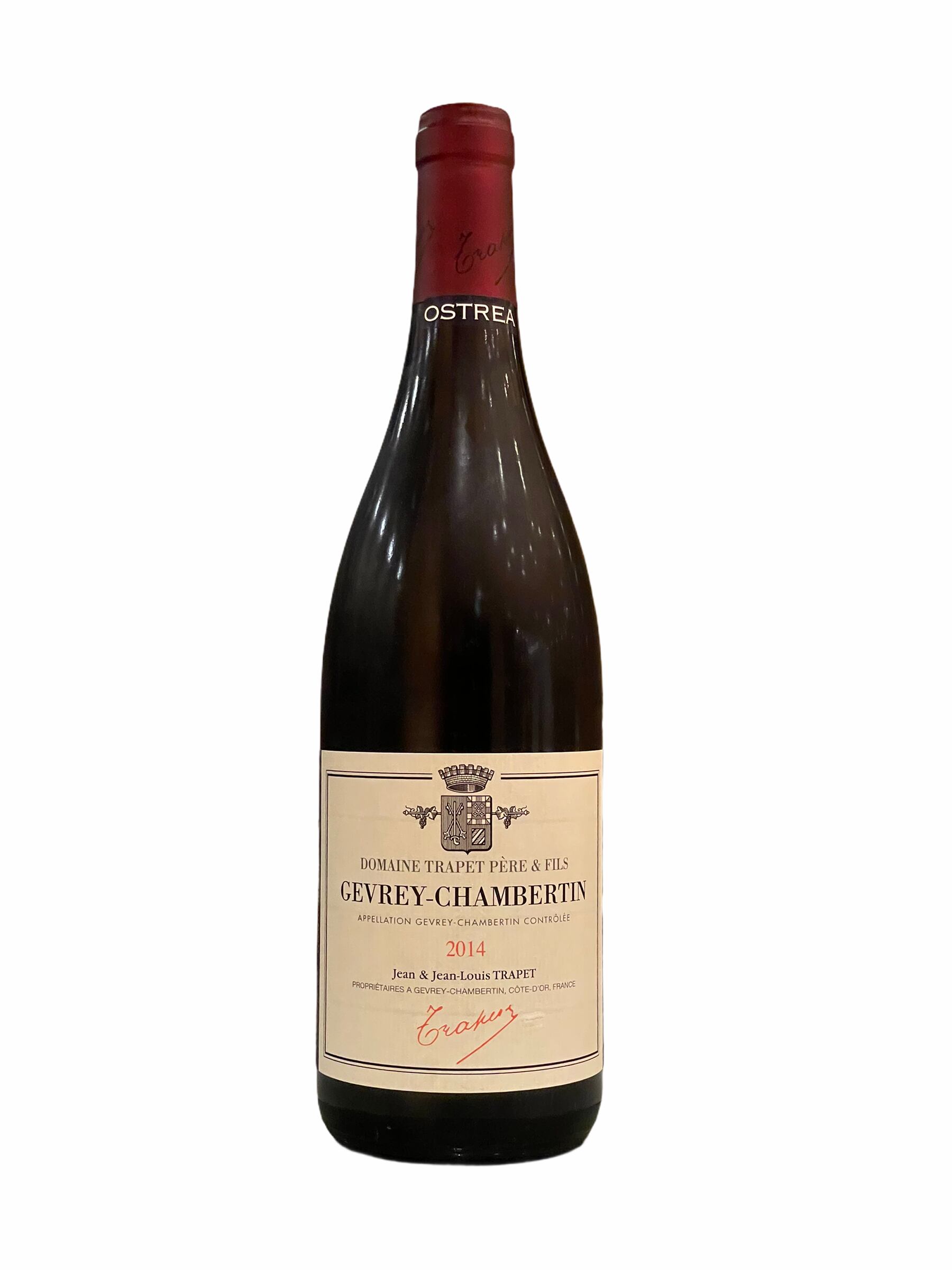 ジュヴレ　シャンベルタン　オストレア　14　トラペ ペール エ フィス　 GEVREY-CHAMBERTIN OSTREA