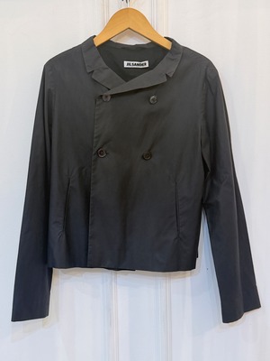 JIL SANDER / vintage double button trench jacket. (O)