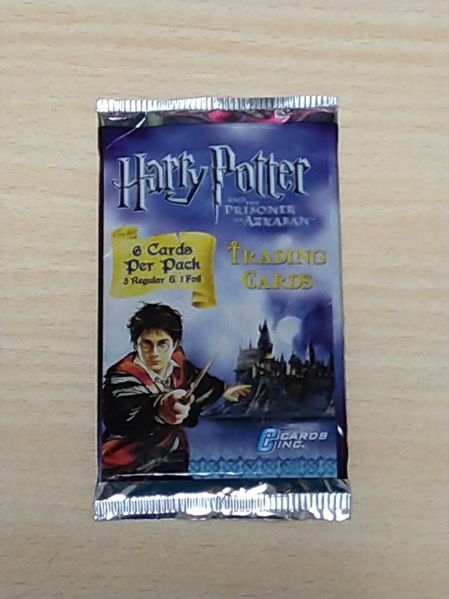 ハリーポッターとアズカバンの囚人 Harry Potter トレーディングカード 6パック1組