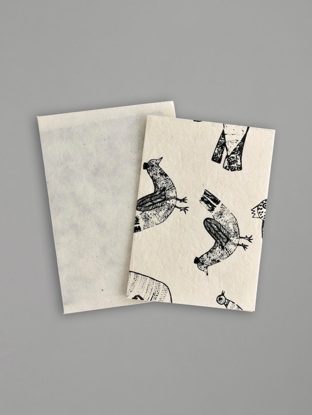 グリーティングカード チルドレンバード 15枚セット / Gift Card Set Children Birds - 15 Cards + 15 Envelopes