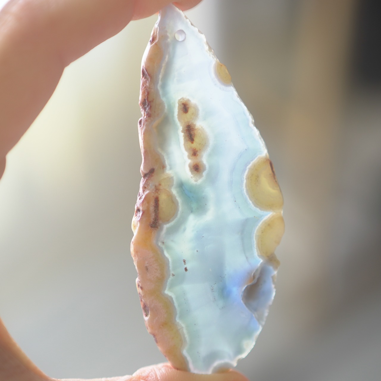 Marine Snow - アゲートヒーリングチャイム / Agate Sun Catcher Wind Chime 589