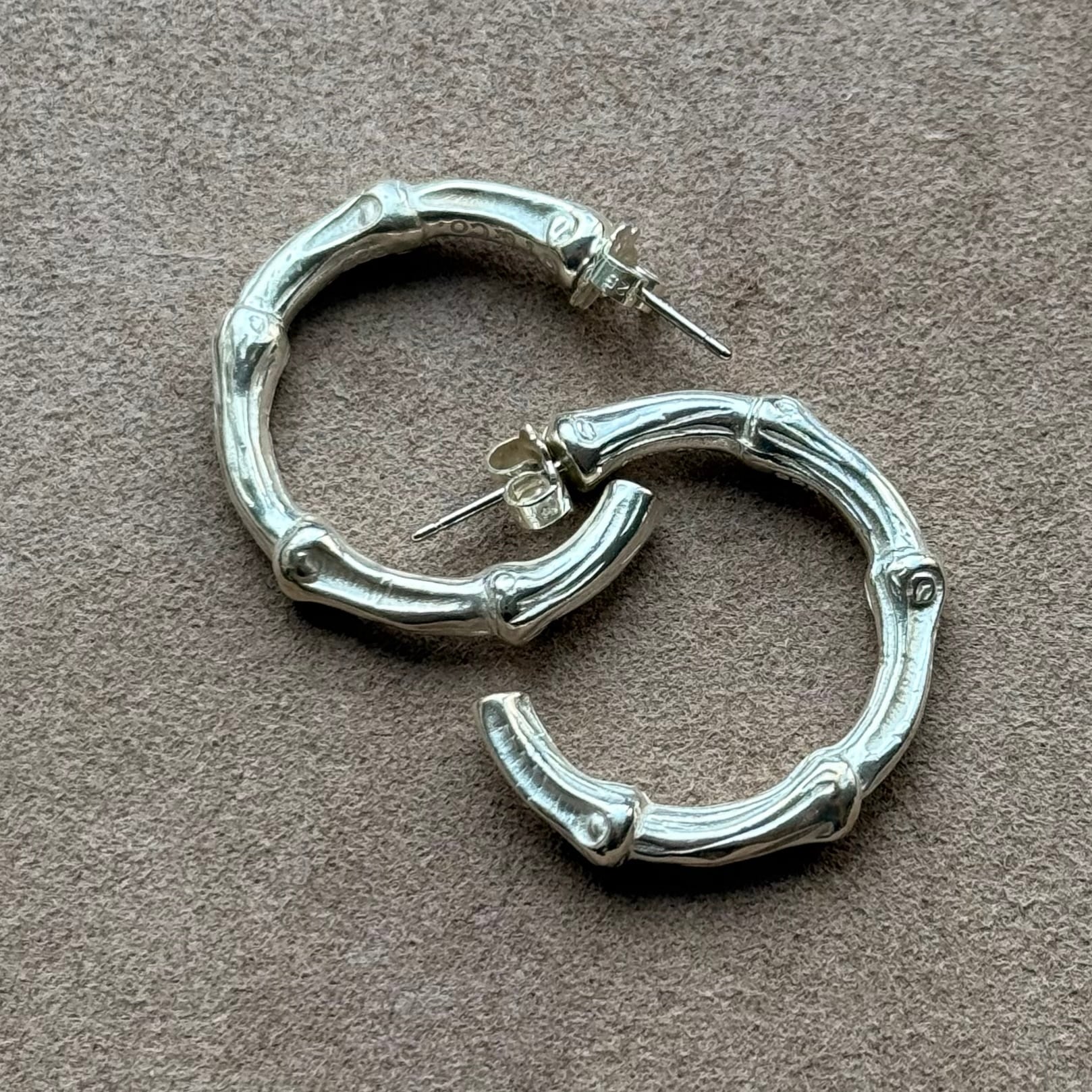 ティファニー TIFFANY バンブーピアス ラージサイズ SV925