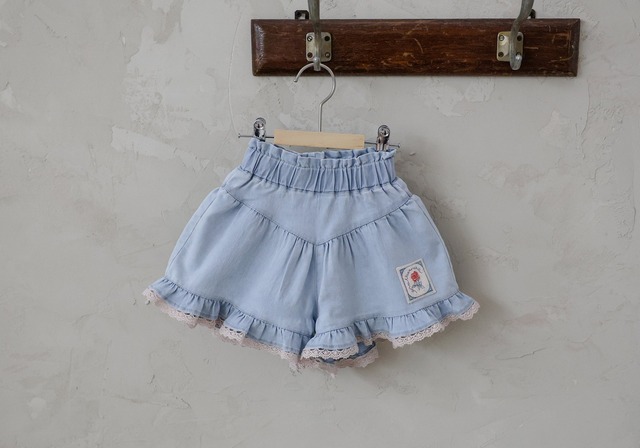 [予約][送料無料]≪Puella FLO≫Rose Denim Pants 13