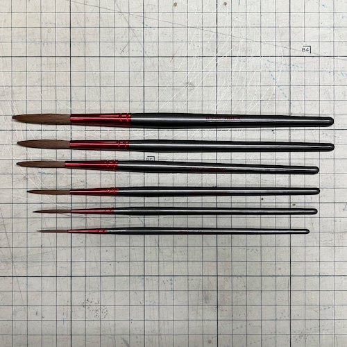 MACK Brush Wizard Scribe Set of 6