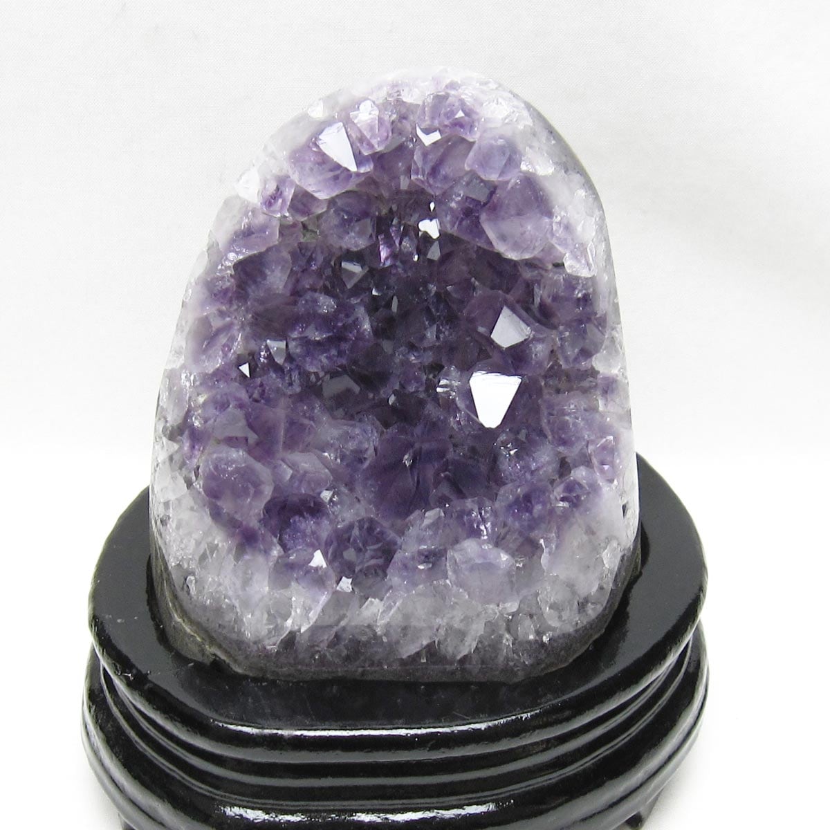 1.1Kg アメジスト クラスター ウルグアイ産 アメジスト 原石 amethyst 台座付属 一点物 182-8775