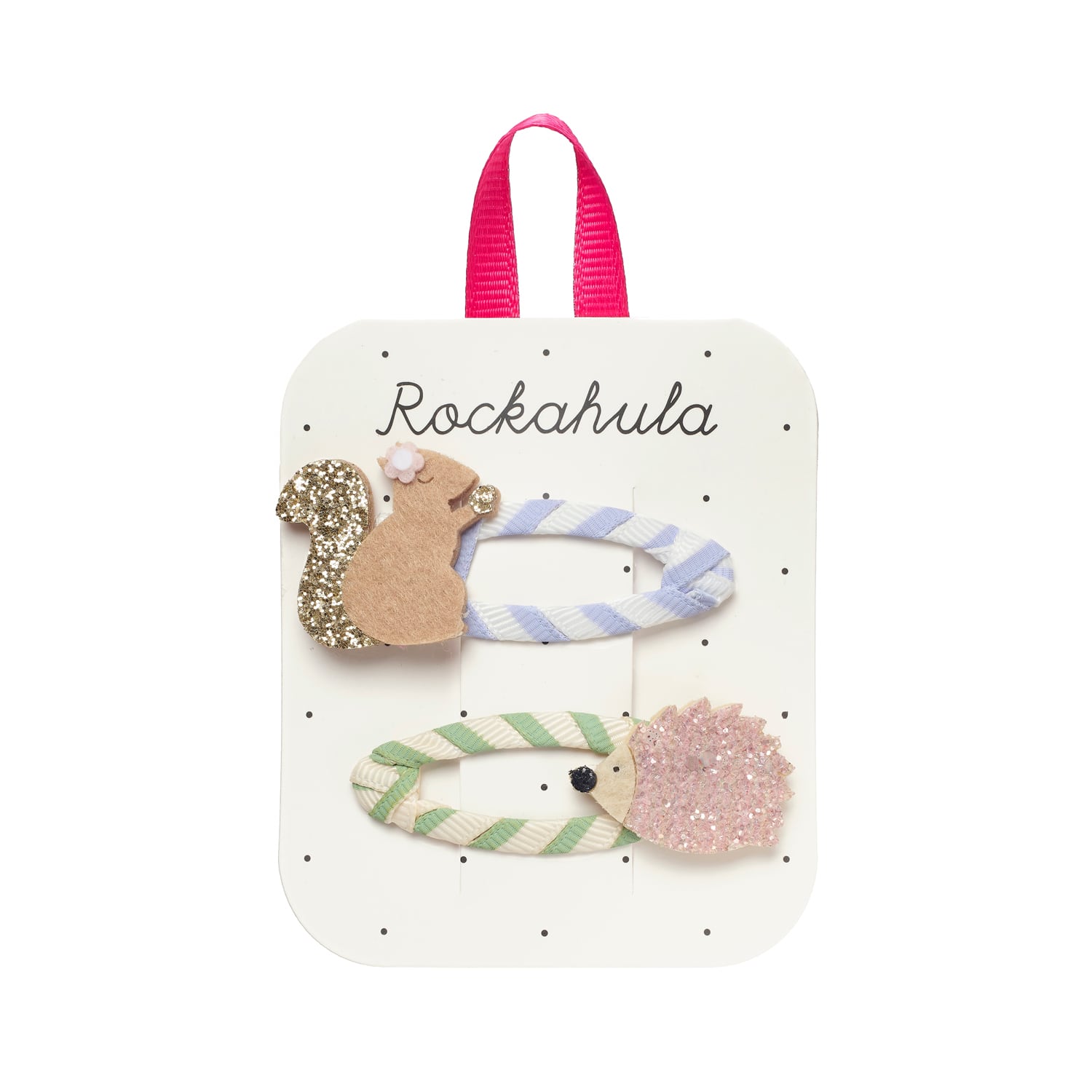 H2678B:Enchanted Forest Friends Clips-BROWN