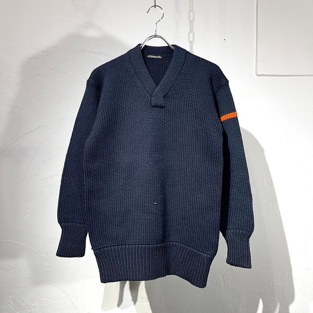 70s~80s Rothco Henley neck Knit USA製