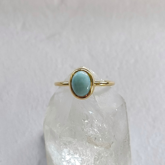 <再入荷>【oval ring】~ラリマー~