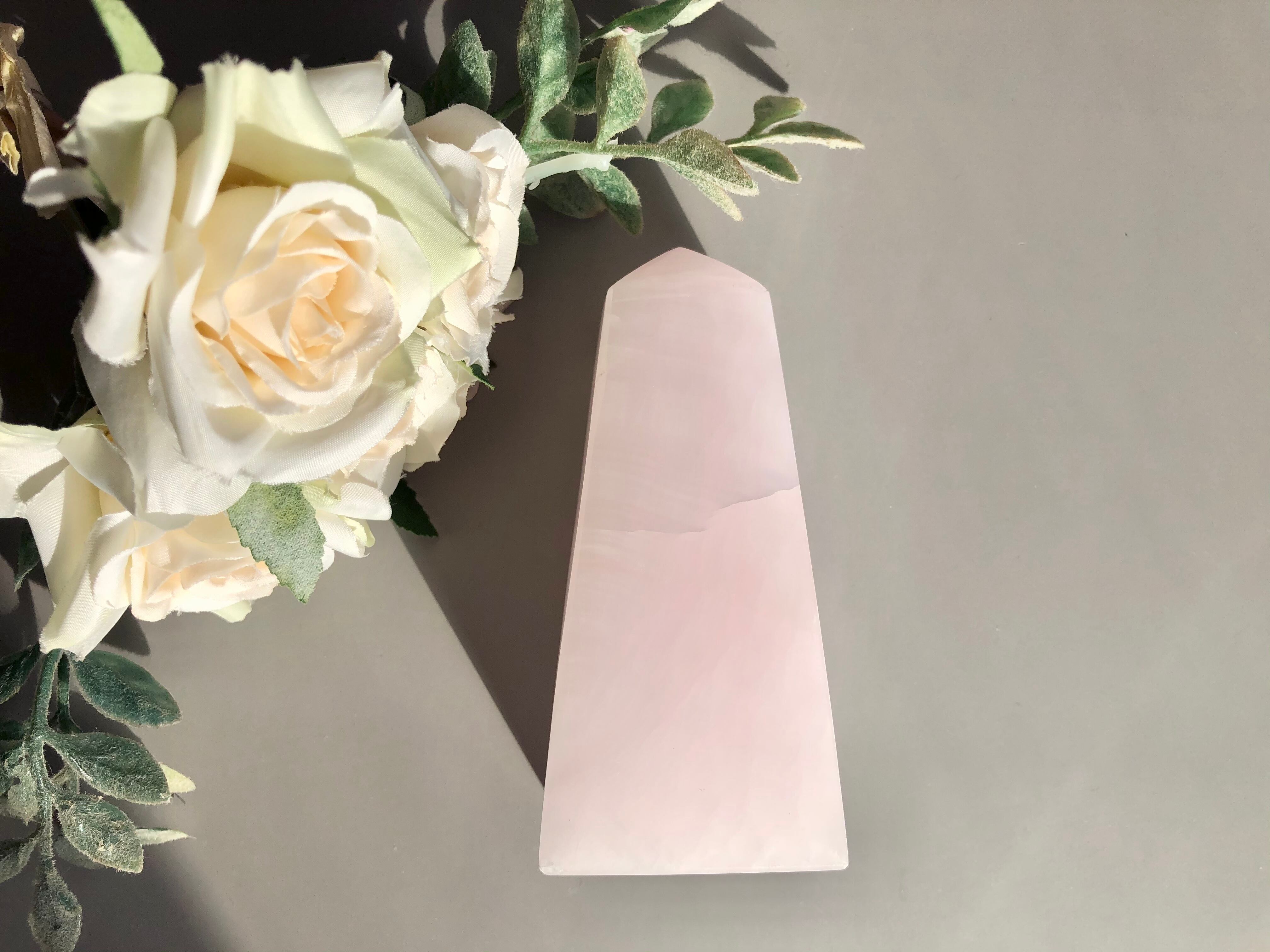 マンガノカルサイト(ピンクカルサイト)タワー　No.04⭐︎Mangano calcite