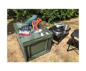 トラスコ中山(TRUSCO)トラスコ中山(TRUSCO) 蓋つき折りたたみコンテナ 50L CT50-OD