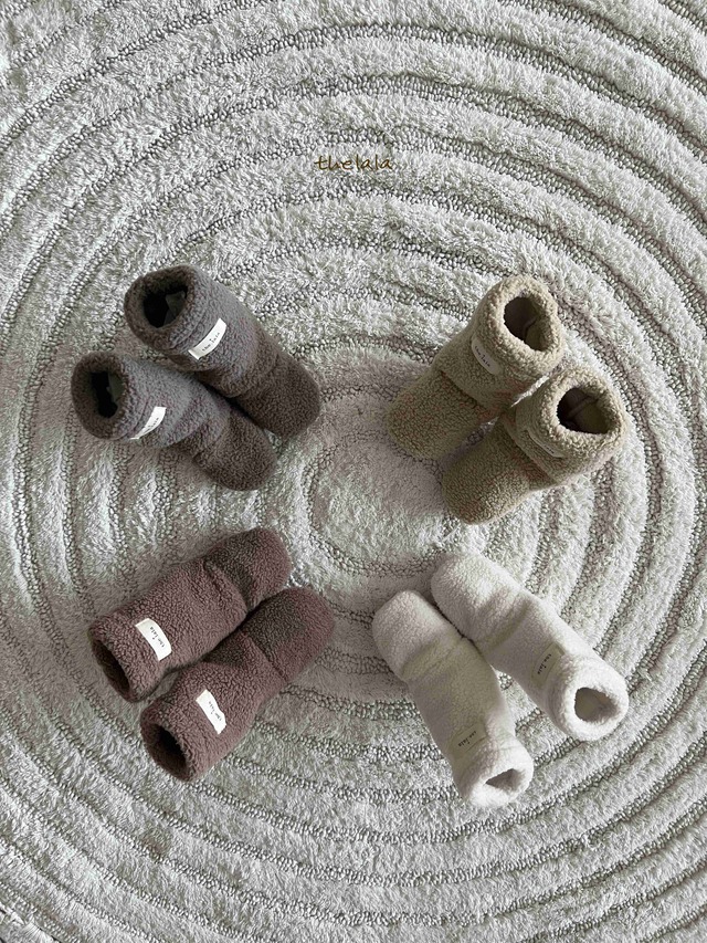 【取寄】thelala｜mongle foot warmer｜モングルフットウォーマー｜FREE｜baby&kids