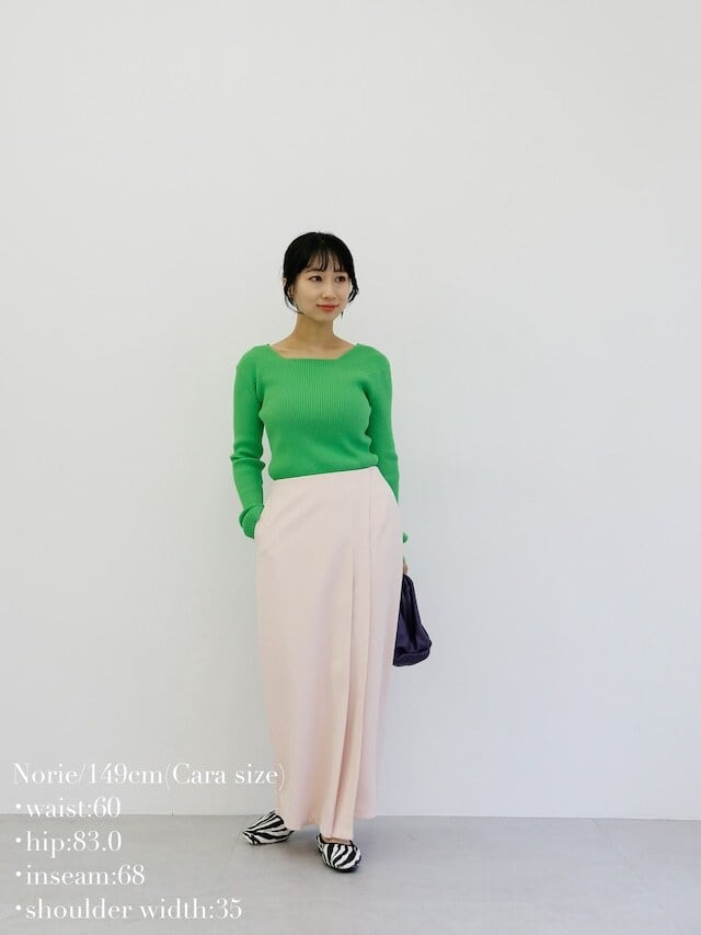 ニット/セーター cara by katrin TOKYO 2way rib knit 2way long rib knit | Katrin TOKYO