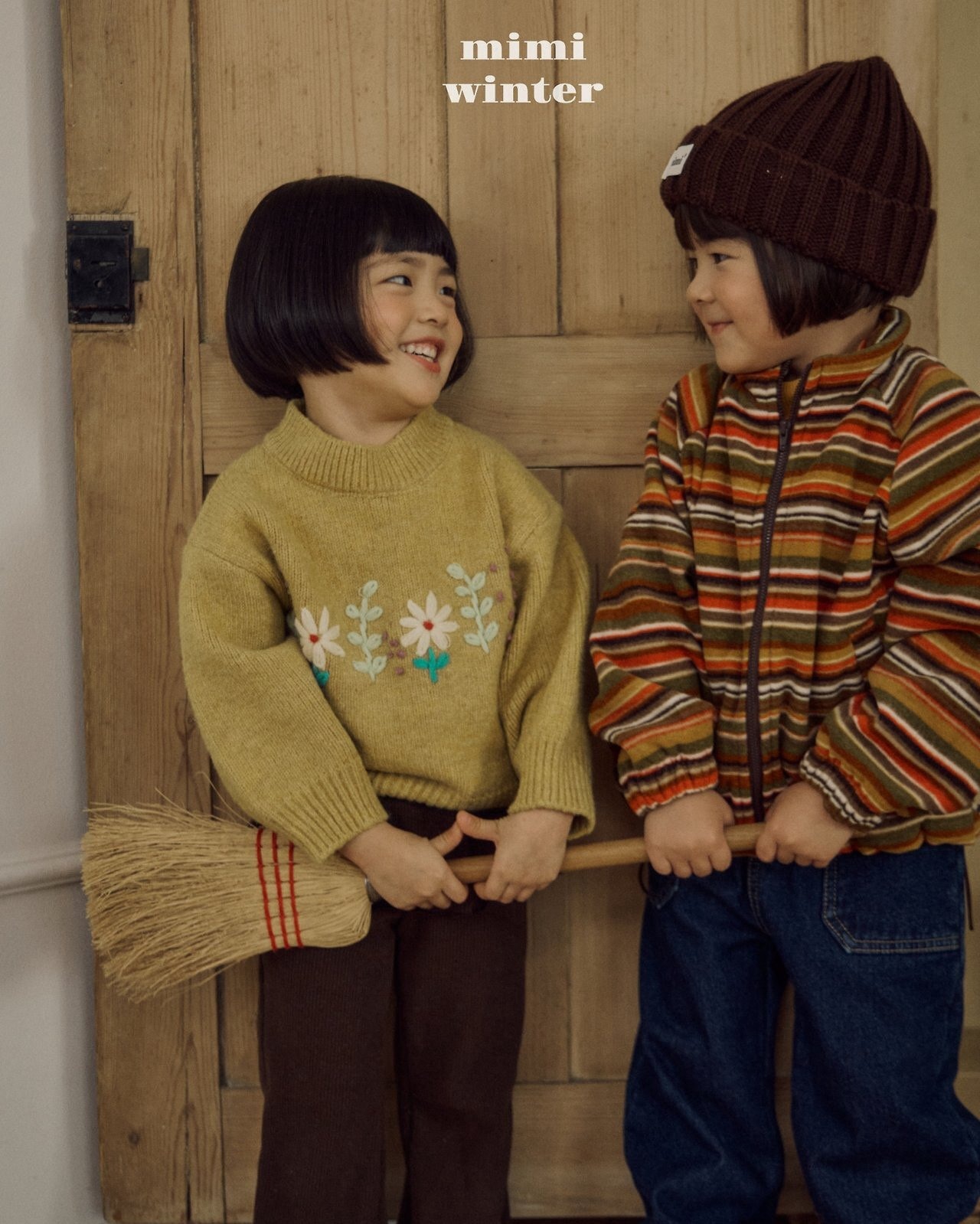 BYMIMI［取寄］beanie set (beanie+muffler) 26winter