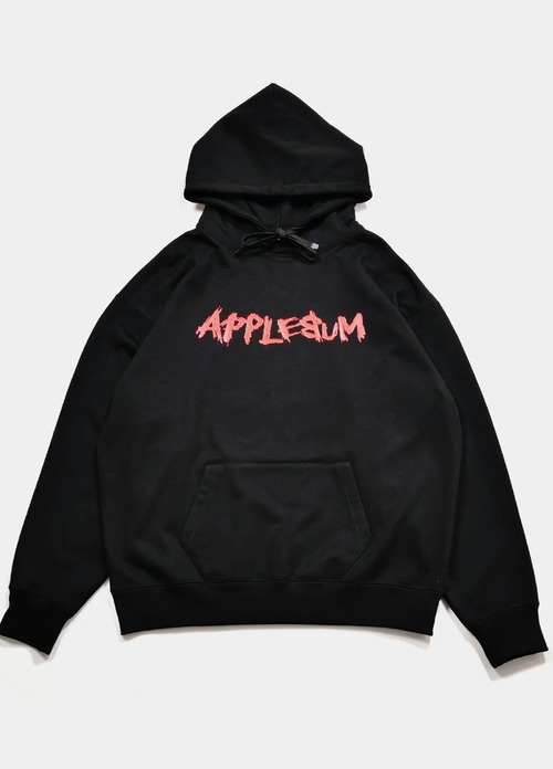 【APPLEBUM】アップルバム “PEACE TO THE HARDCORE” SWEAT PARKA (BLACK) プルオーバーパーカー