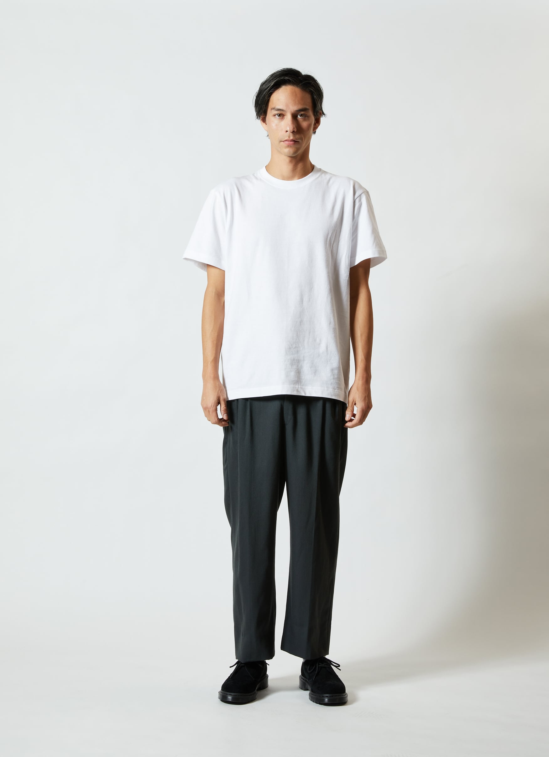 ハイボール死守Tシャツ (ホワイトボディ×グリーン) | サイボーグ飯岡酒店