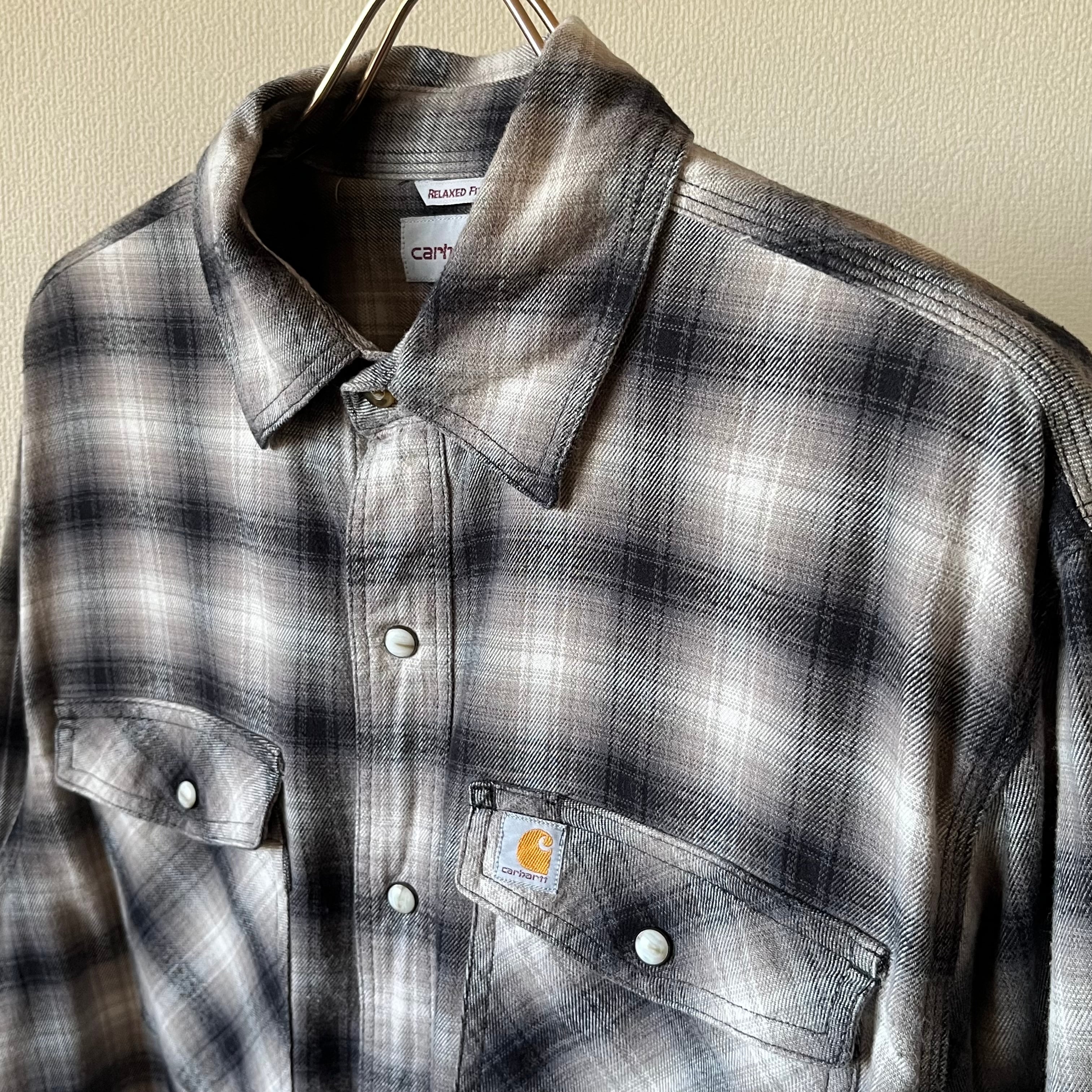 carhartt”カーハート”オンブレ チェック ウエスタンシャツ | Rico clothing