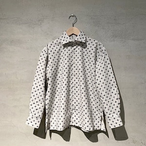 【COSMIC WONDER】Old owlish floral-patterned shirt/19CW01186