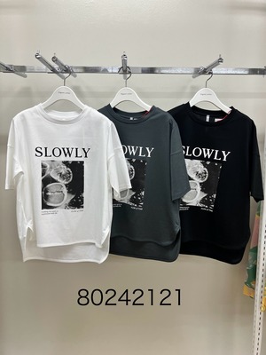 SLOWLYフォトTシャツ