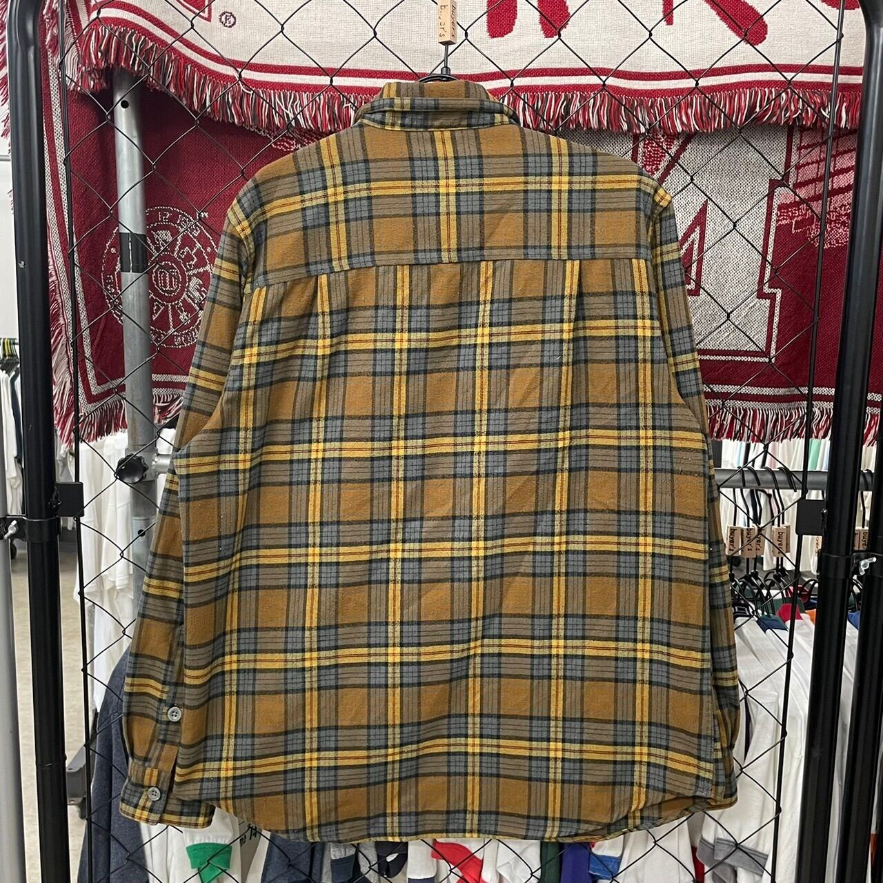 ウールリッチ フランネル チェックシャツ 長袖 L 古着 古着屋 埼玉