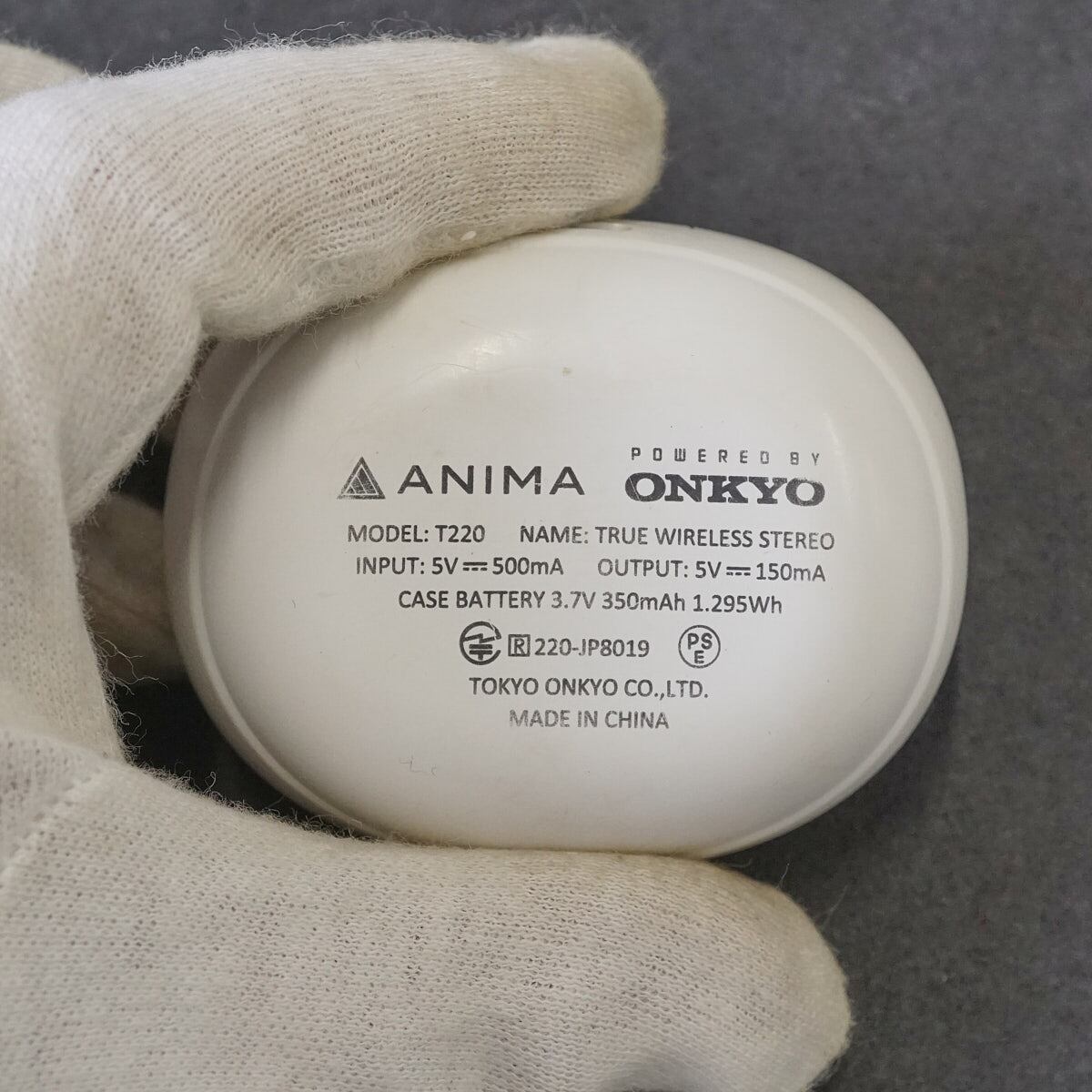にじさんじ 叶xオンキョー 充電ケースのみ USED美品 ANIMA AOW04