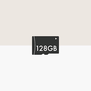 カメラ録画用 microSDカード 128GB - 約480時間(20日分)