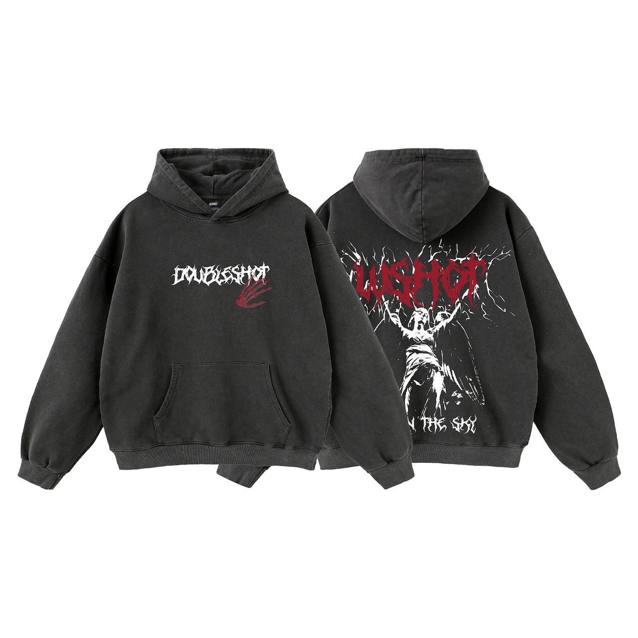 WSHOT Original Skull Claw Angel Hoodie WS039