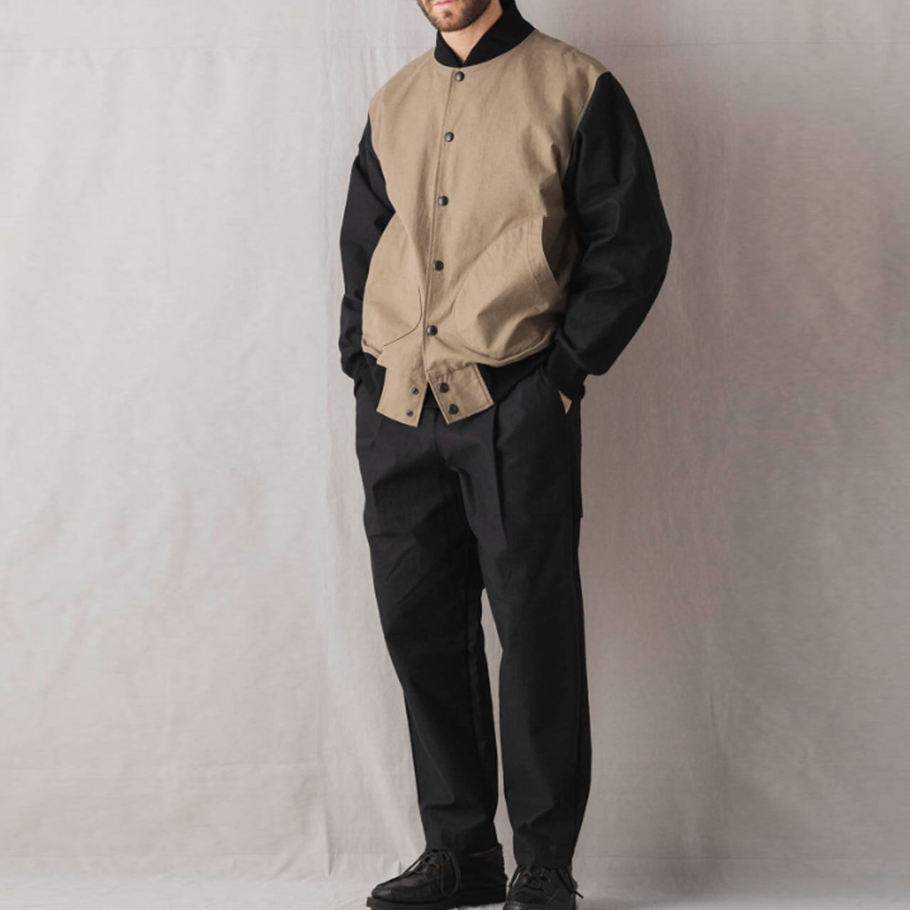 Jackman ジャックマン JM8614 Back Nep Award Jacket バックネップ