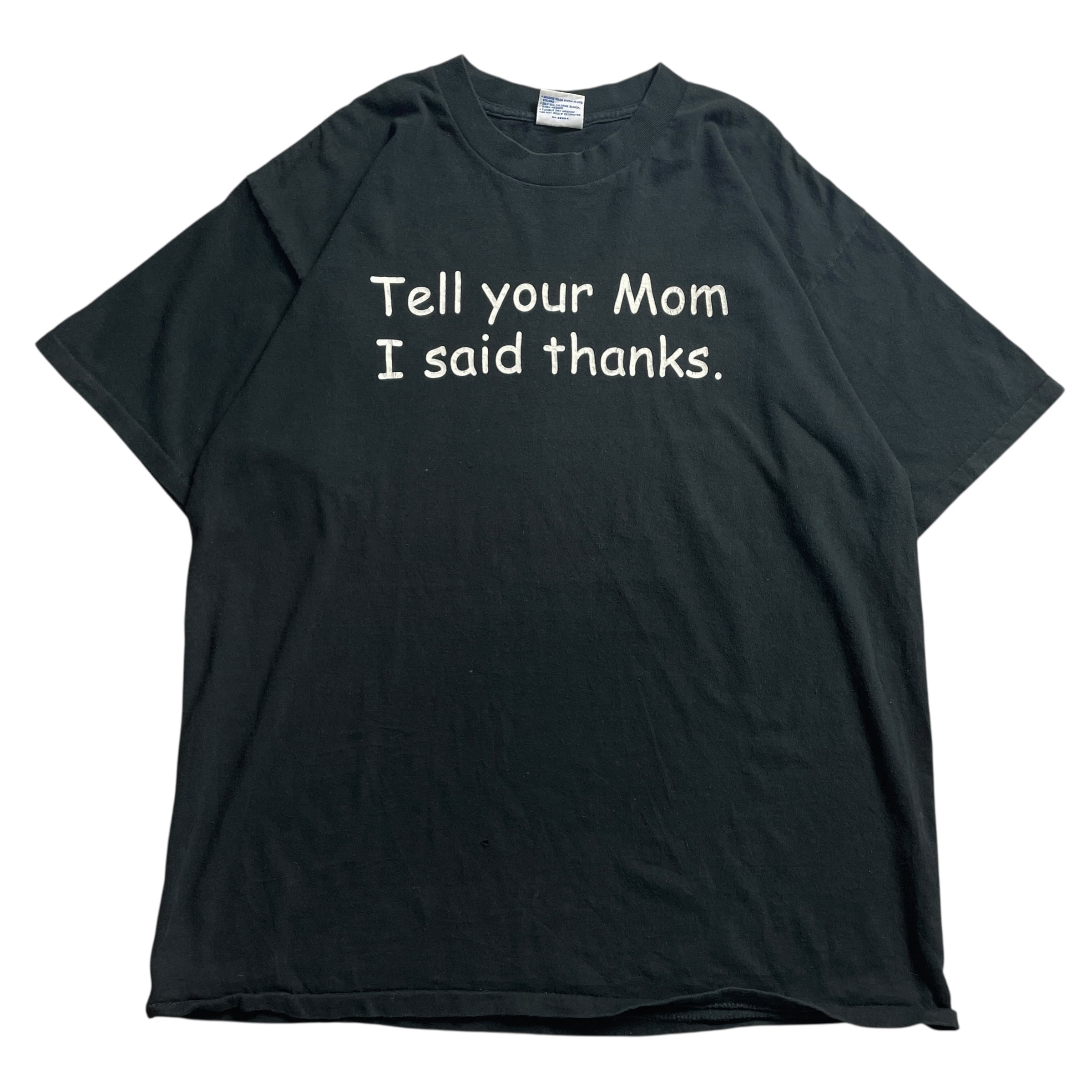 90s USA製 message ジョーク vintage T-shirt