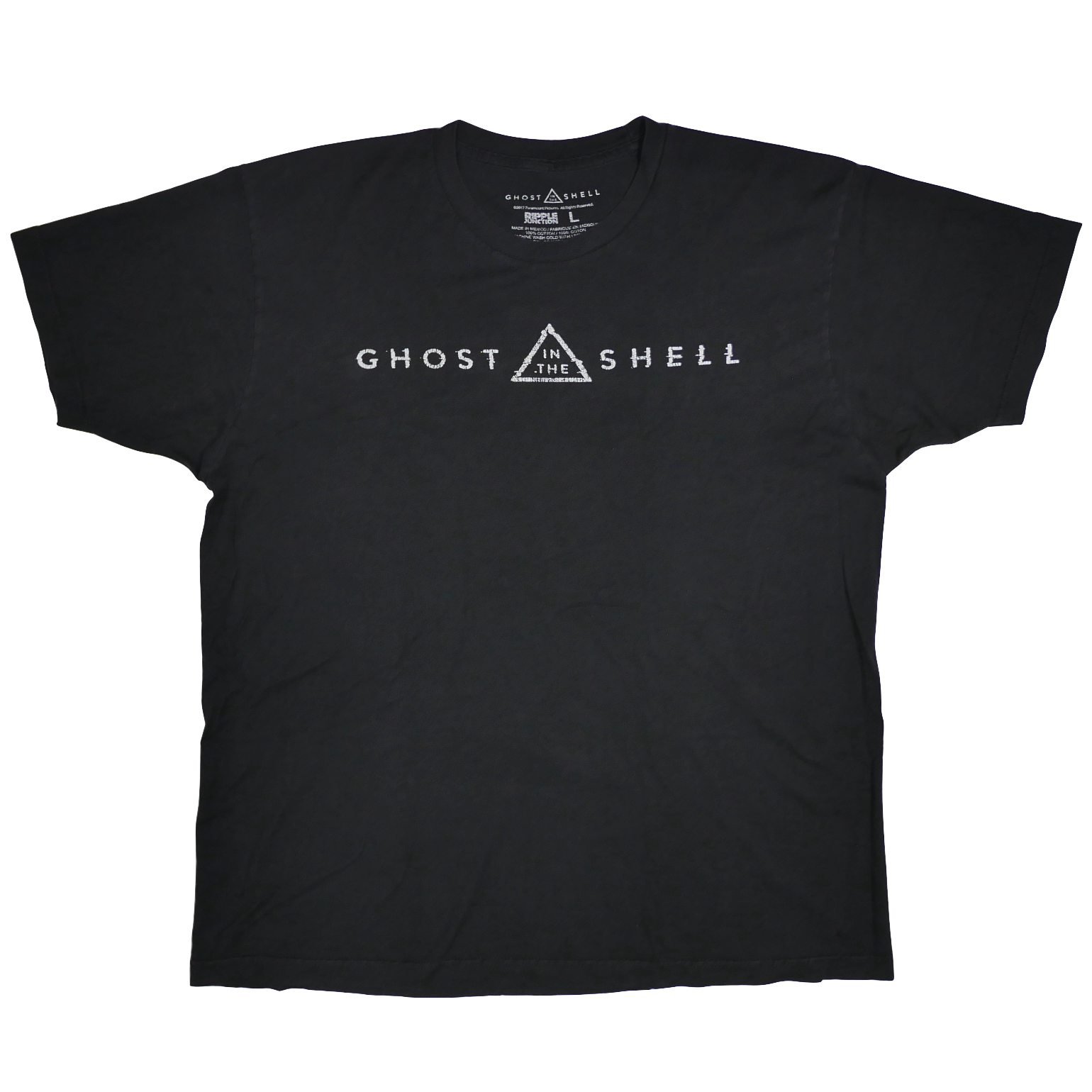 USED【L】Movie Ghost In The Shell Tee / ©2017 Paramount Pictures