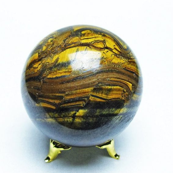 アイアンタイガーアイ 丸玉 53mm 一点物 151-7331