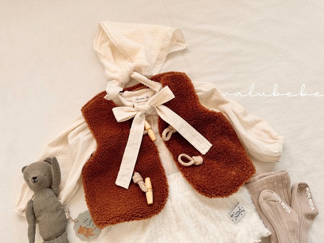 [予約][送料無料]《valubebe》Poing poing scarf (baby) 92