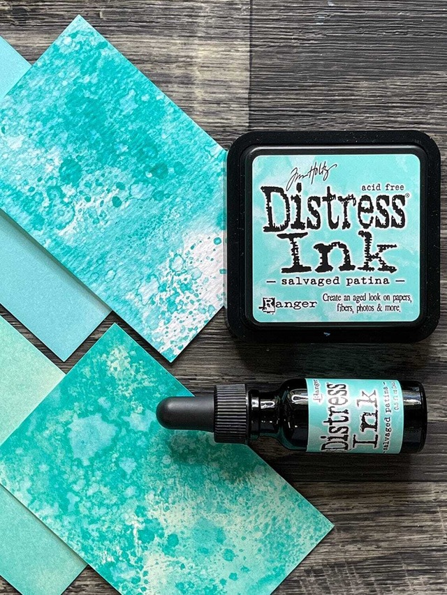 Tim Holtz　ディストレスインクパッド（Salvaged Patina）　Distress Ink Pad TIM72737【Tim Holtz（ティムホルツ）-Ranger】[TH-112h]