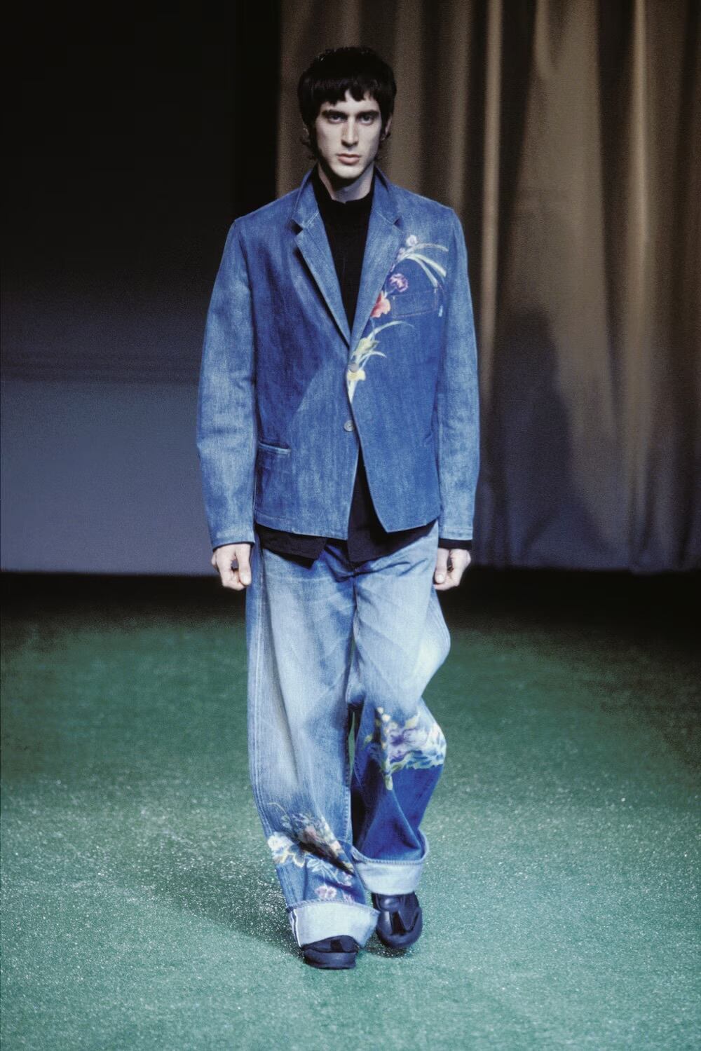 Yohji Yamamoto POUR HOMME 02AW 友禅デニム | Archiveism