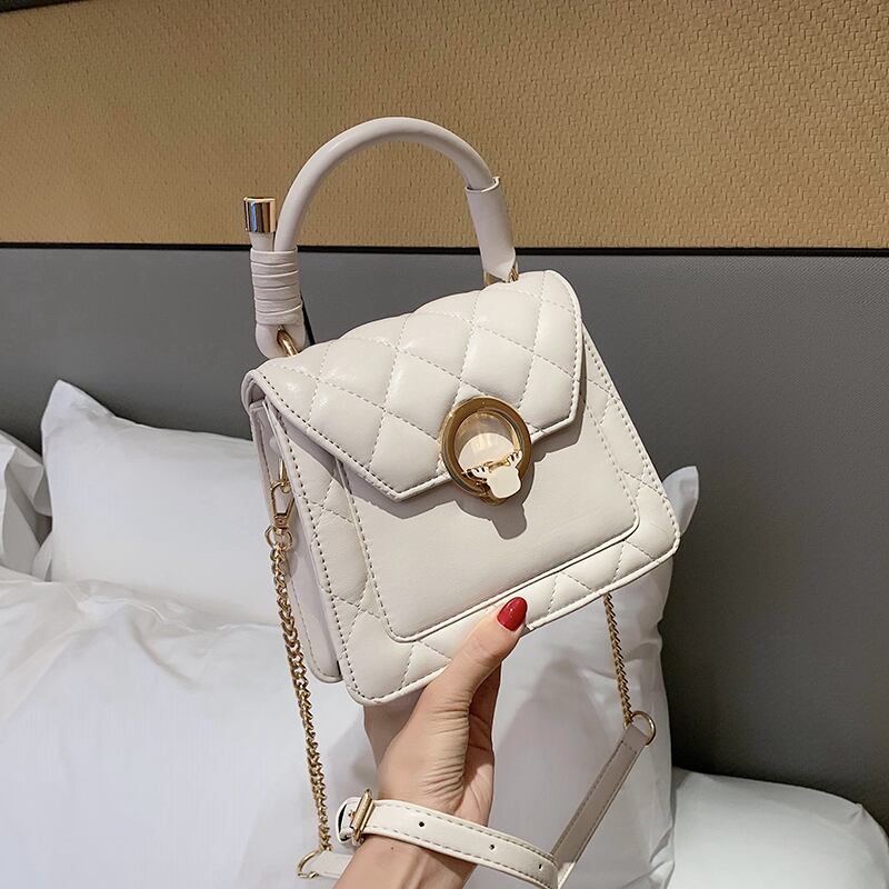 ネットレッドレディースバッグ2020ニューウェーブインワイルドダイヤモンドチェーンショルダーメッセンジャーバッグファッションスモールスクエアバッグ Tiancai_Wing_Bag1834191