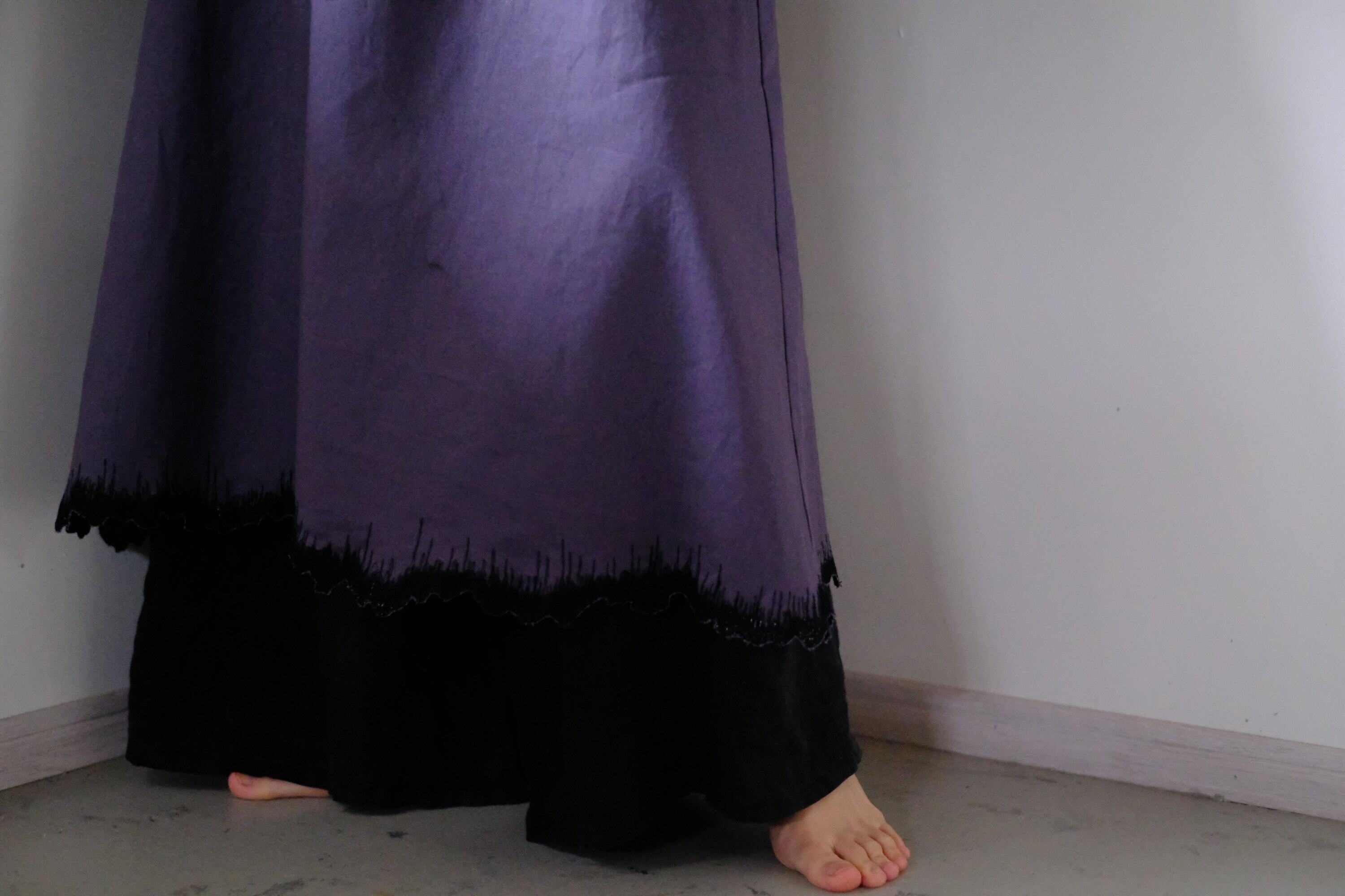 ワンショルダーワンピース cl-169