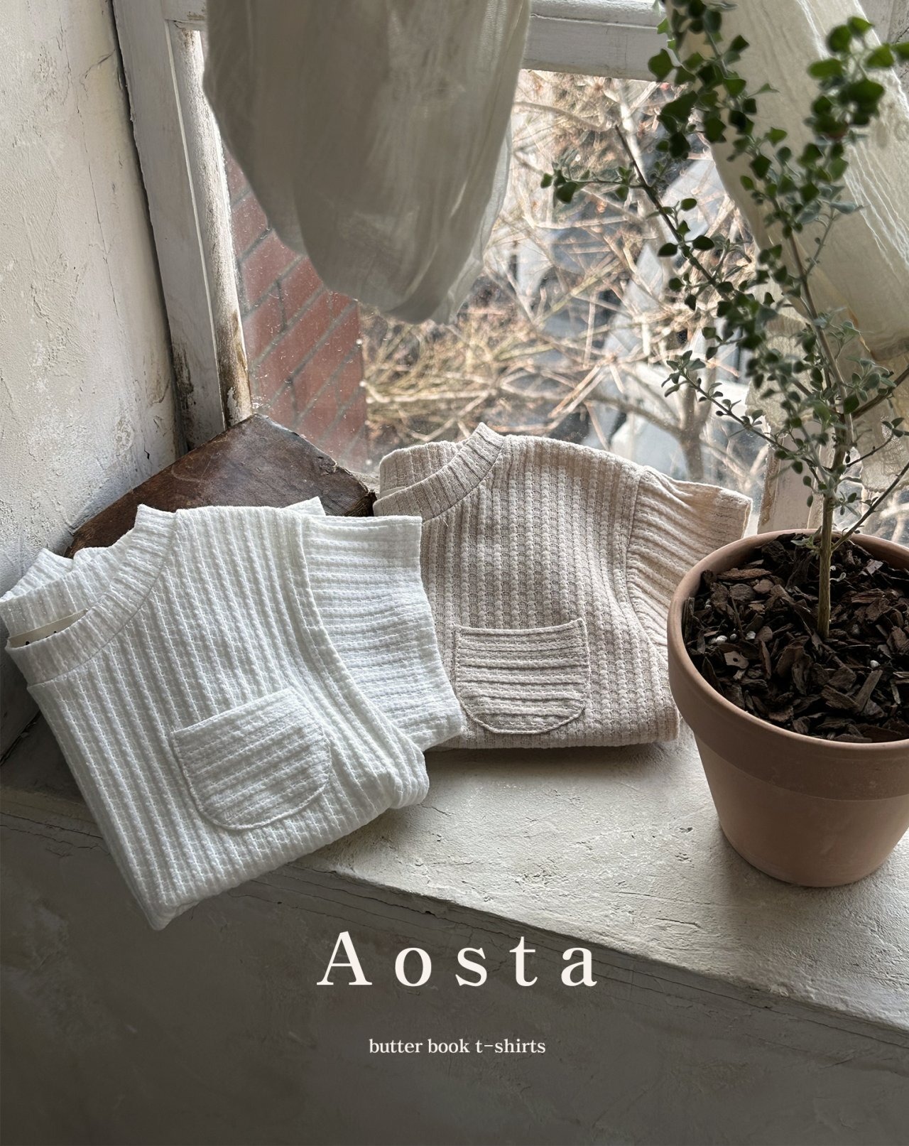 【Aosta】バターブックTシャツ - 11
