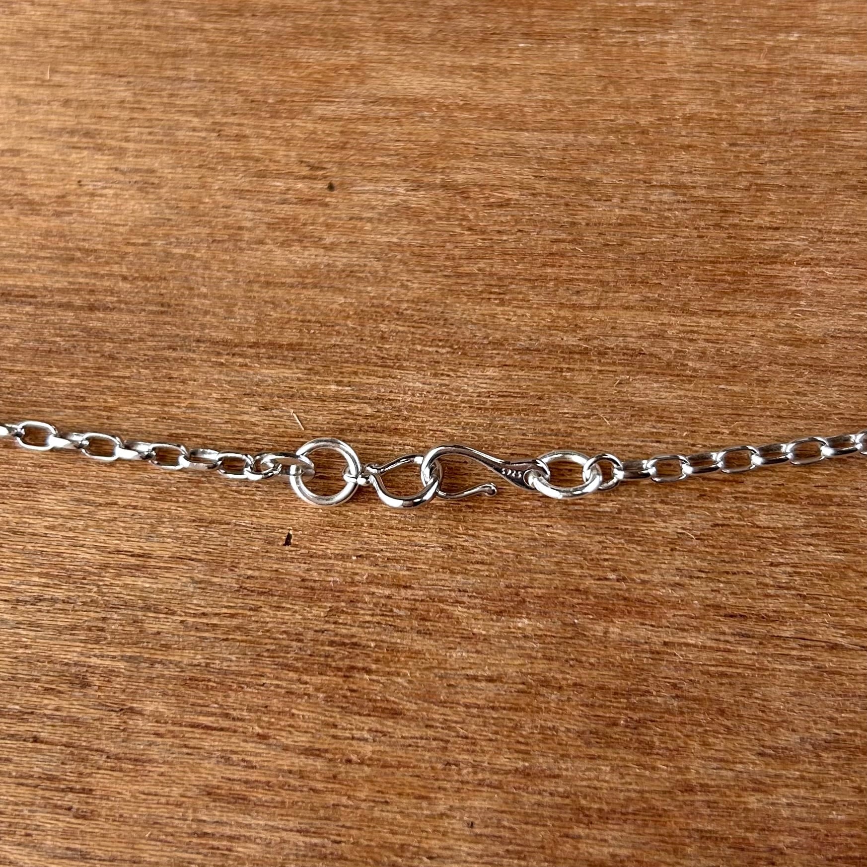 [m-NL003] Karen Silver Necklace カレンシルバー karen silver long necklace – monshiro official web site