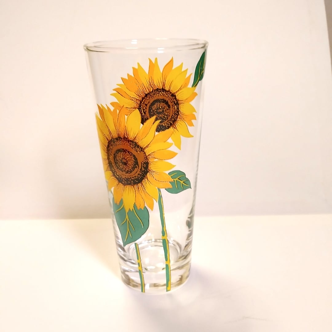 ひまわりのガラスコップ | TOURNESOL ARBRE