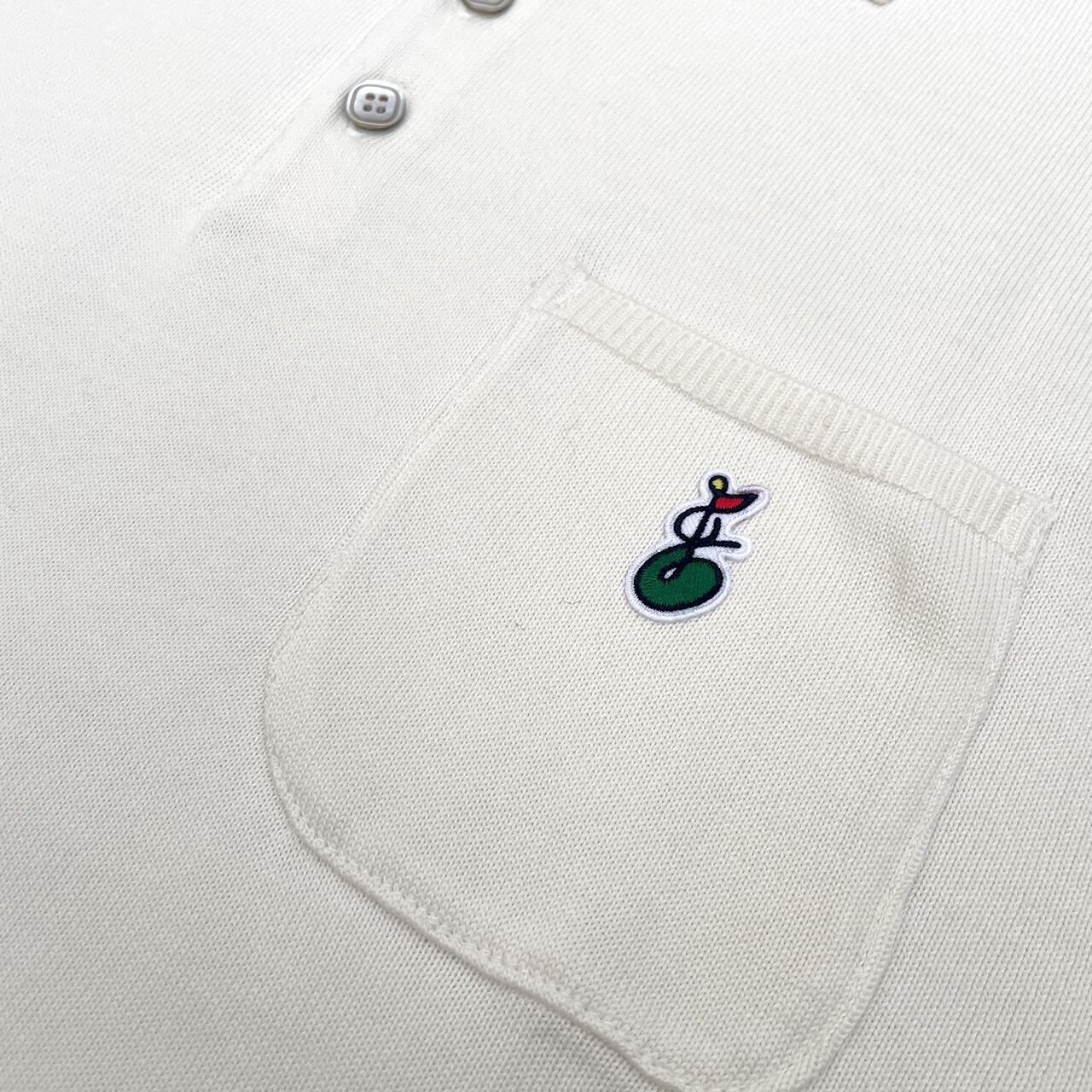 SUVIN COTTON S/S KNIT POLO -OFF WHITE- | 8G SHOOT WEBSTORE