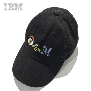 IBM Eye-Bee-M Cap　アイビーエム オフィシャル ロゴ キャップ【133599-blk】