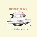 ブルーローズのコサージュ