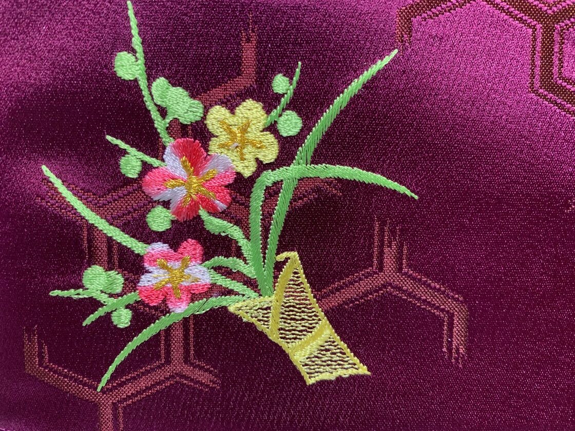 ショルダーバッグ スマホポーチ 金蘭 刺繍 (24) | Pay ID