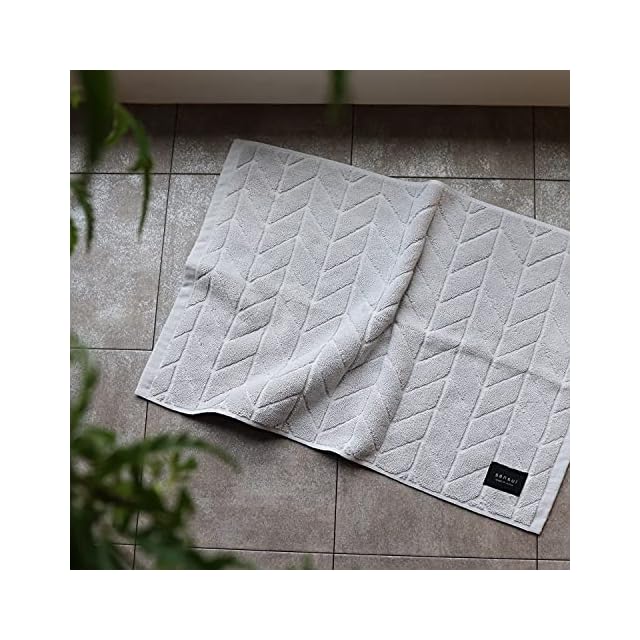 sensui バスマット 日本製 抗菌防臭 タオル地 約45×70cm 吸水速乾 高