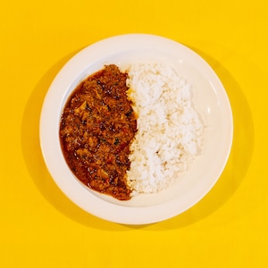 everyday Curry plate（WHITE）／メタメタすくいやすいカレー皿（白）