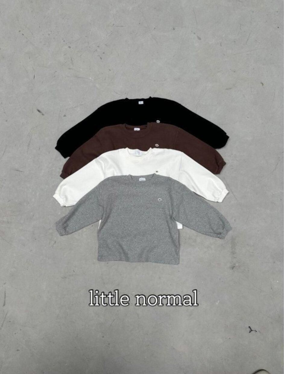 ※11/23まで5%OFF予約【little normal】winter basic T/S-JS