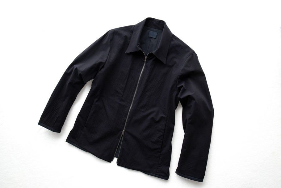 山内 有松塩縮加工・ジップジャケット(20s38) | 谷家屋 -Valley Kazoku  